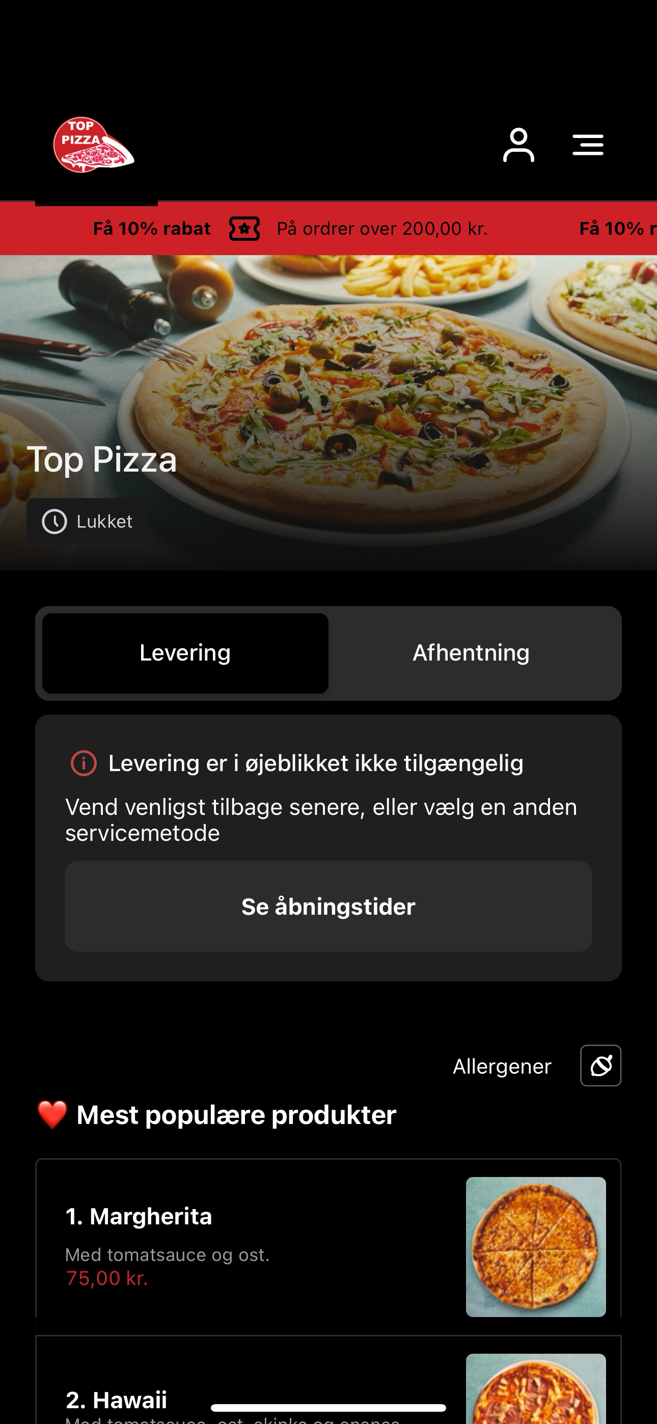 Top Pizza DK screenshot 3