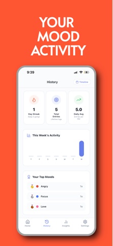 MoodFlow: Emotion Tracker Screenshot 5 of 6