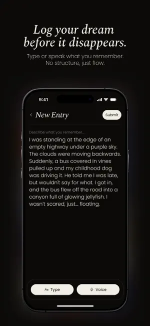 DreamTape - AI Dream Journal screenshot 2