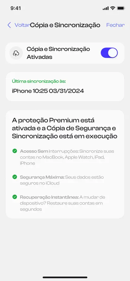 Screenshot 3 di 6 di Mobile Authenticator: MFA&2FA