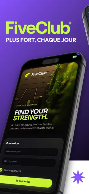 FiveClub Fitness screenshot 1