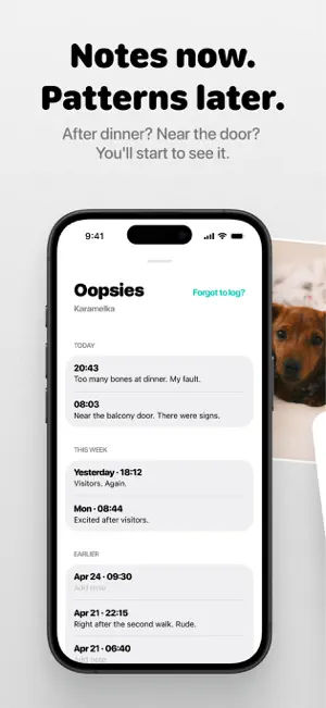 Oopsie: Dog Training Tracker screenshot 4