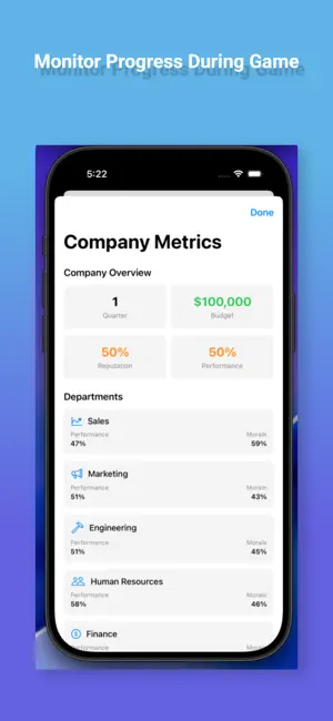 CEOSimulation screenshot 4