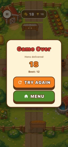 Clumsy Hen Race screenshot