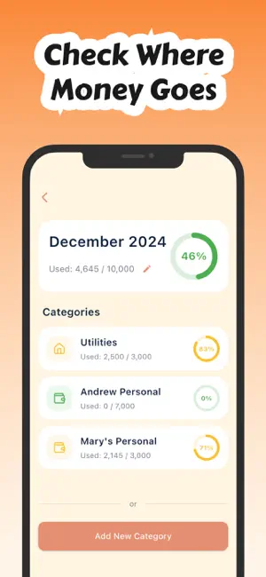 Koru - Family Budget Tracker screenshot 2