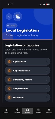 PCL Iloilo Portal iPhone screenshot 6