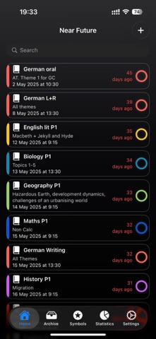 Near Future - Event Tracker Screenshot 1 of 5