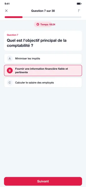 QCM BTS Comptabilité CG États screenshot 3