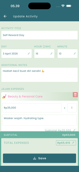 JajanTracker Screenshot 4 of 7