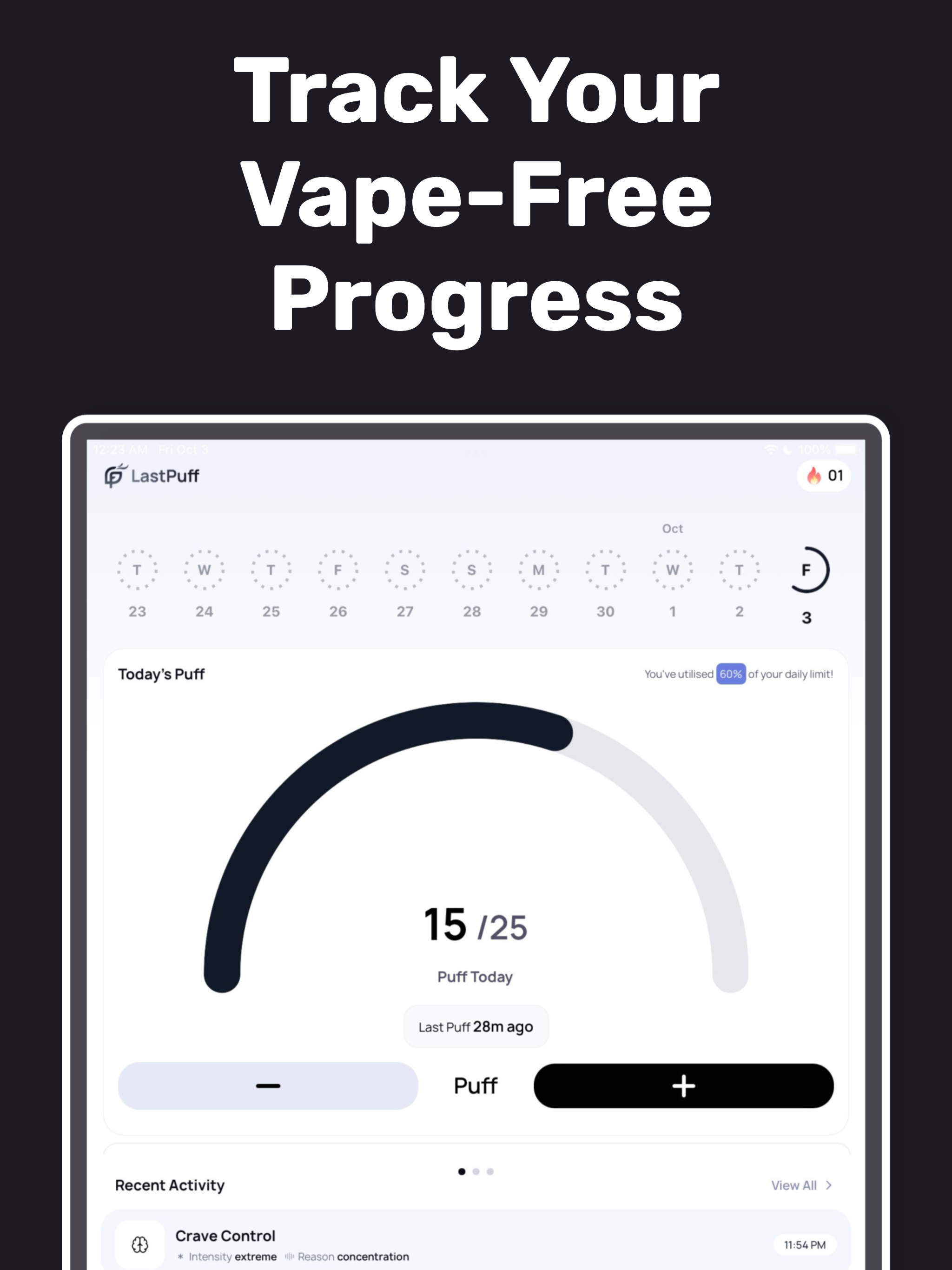 LastPuff: Quit Vaping Now