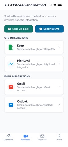 MyVideoEmail screenshot