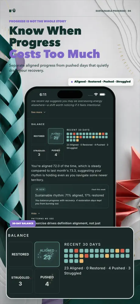 BÜ: Burnout Pattern Journal screenshot 4