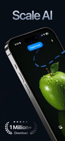 Scale Gram - Digital Weight AI iPhone screenshot