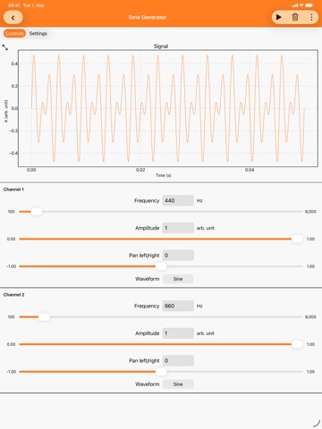phyphox Screenshot 6