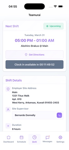 Teamurai: Shift Scheduler screenshot