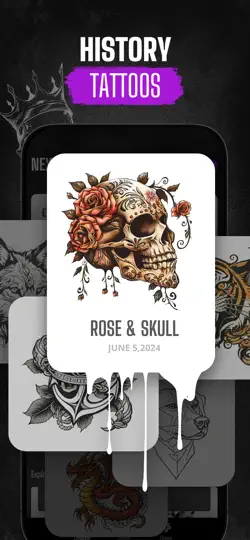 Capture d'écran de Next Ink: AI Tattoo Design sur iPhone 4