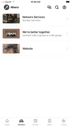 Networx Church, INC screenshot 2