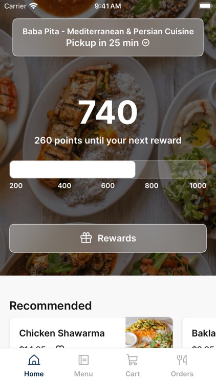 Baba Pita - Middle Eastern