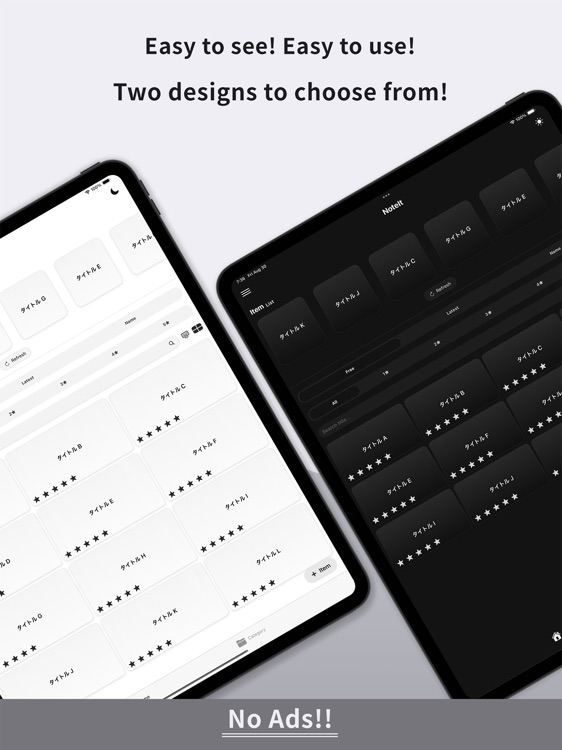 NoteIt Simple record keeping