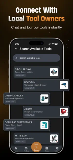 Toolix – Borrow & Lend Tools screenshot 4