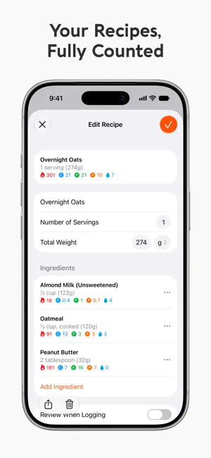 Nutrition Tracker: Foodnoms screenshot 7