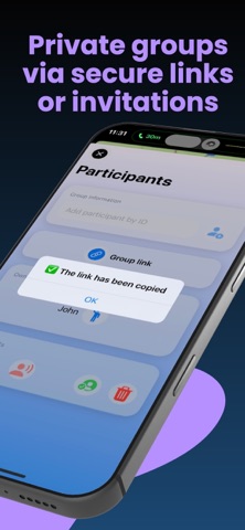 SOS Group Alert screenshot