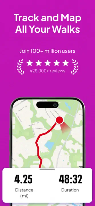 Map My Walk : capture d’écran 1 sur 7
