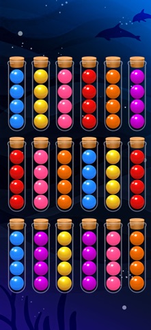 Color Sort - Ball Puzzle Games iPhone screenshot