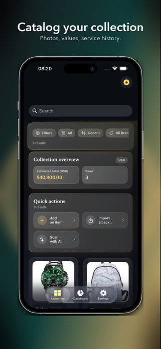 CollectorVault – Inventory Screenshot 1 of 5