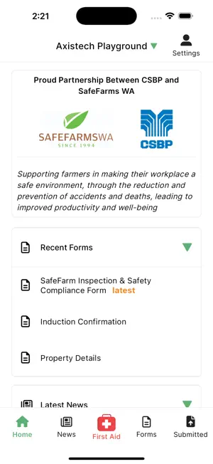 SafeFarms WA screenshot 1