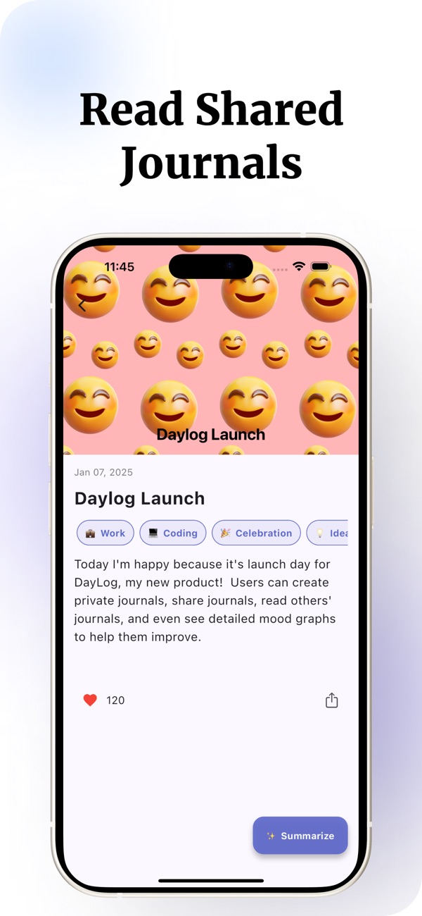 Daylog screenshot 7