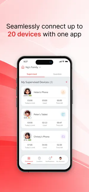 Kids CARE - Parental Control screenshot 1