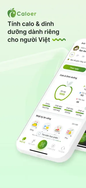 Caloer - Tính Calo & Giảm Cân screenshot 1