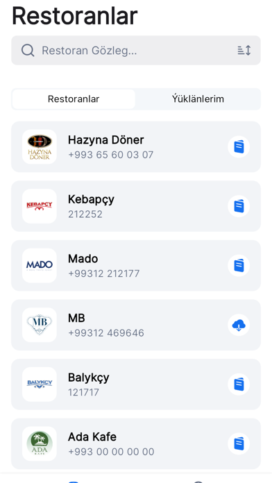 Pikir Menu Screenshot