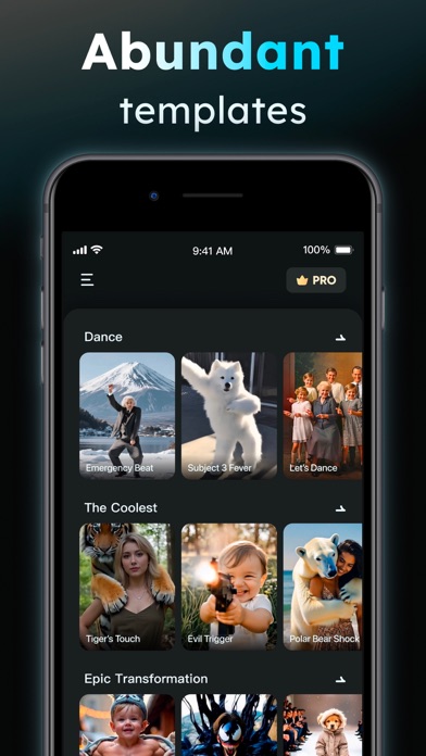 AIReel：AI Video Generator iPhone screenshot 6 - Photo & Video app