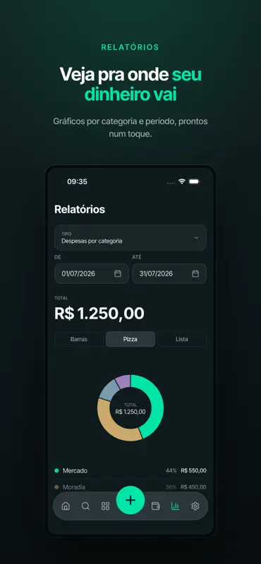 Money Care: Controle de Gastos screenshot 5 of 7