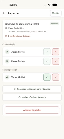 PadelCrew : trouve ton 4e Screenshot 1 of 9