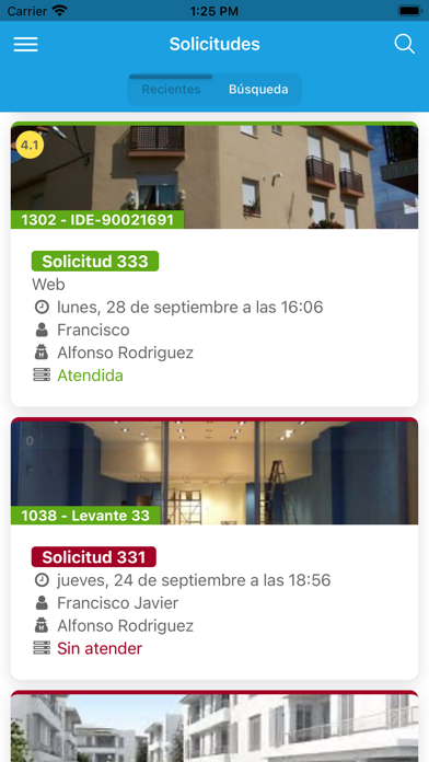 Mobilia App Screenshot