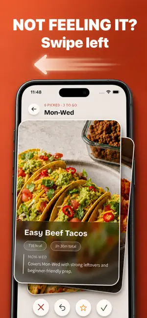 Batch Cooking Meal Planner screenshot 3