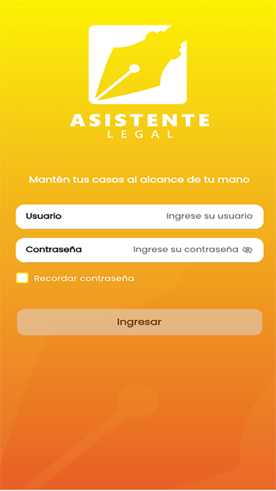 Asistente Legal Screenshot