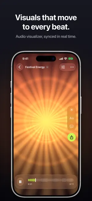 Music Visualizer - Tunely screenshot 4