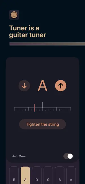 Guitar Tuner by Frido screenshot 1