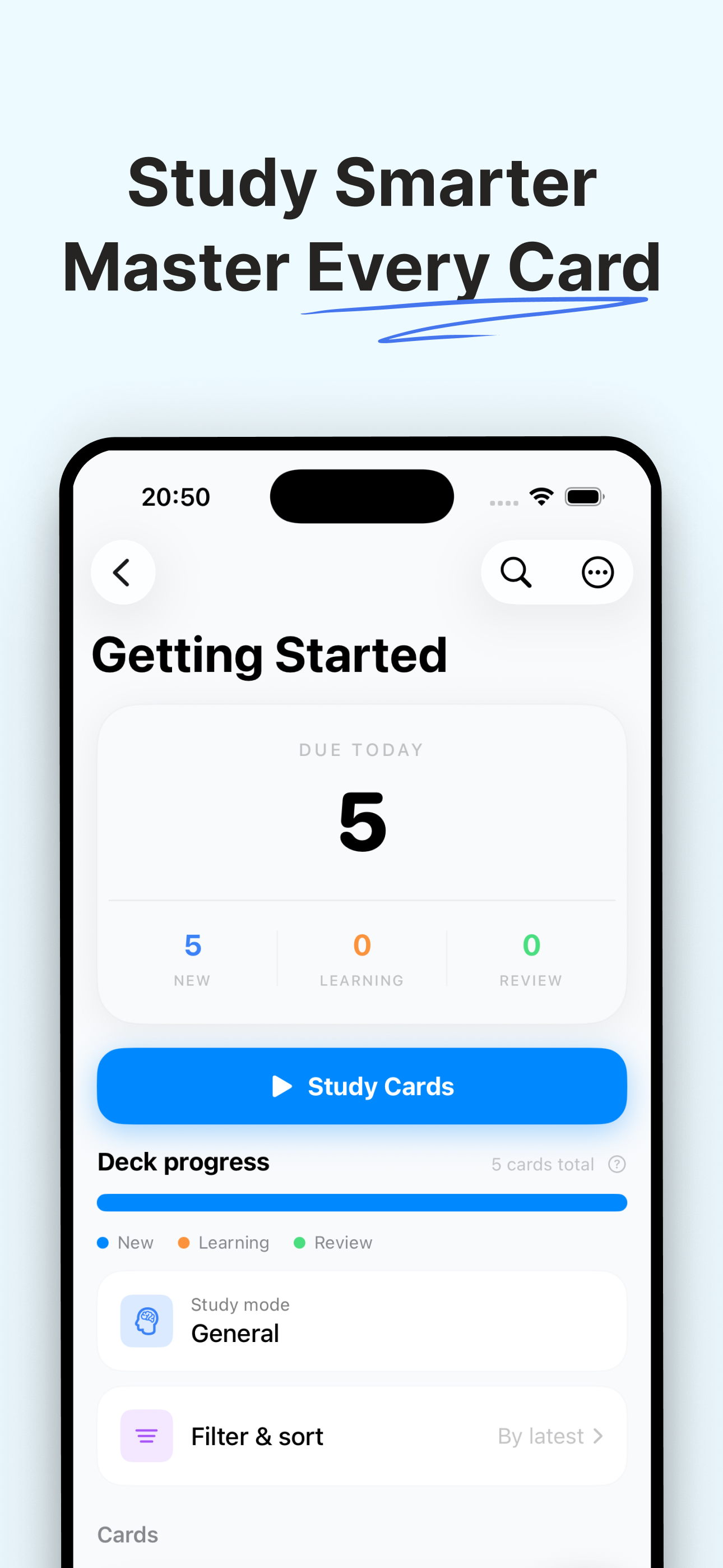 AI Flashcards – Maker & Learn