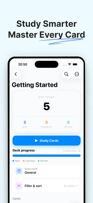 AI Flashcards – Maker & Learn screenshot 1