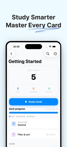 AI Flashcards – Maker & Learn Screenshot 1 of 4