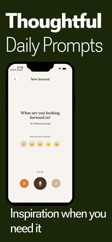 Ramble - Voice Journal iPhone screenshot
