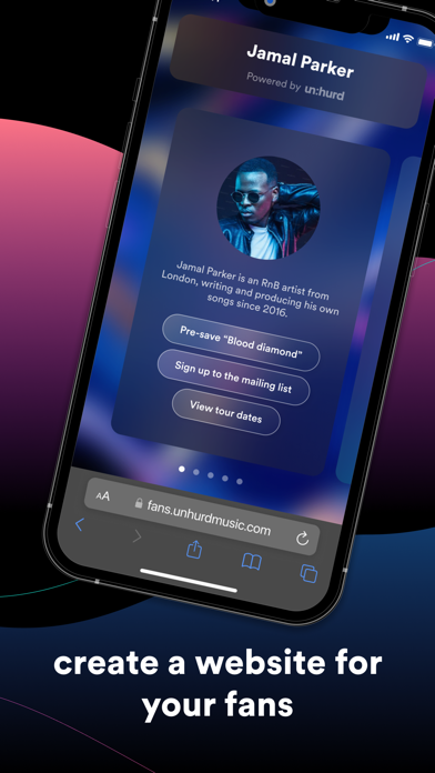 un:hurd: Music Marketing Screenshot