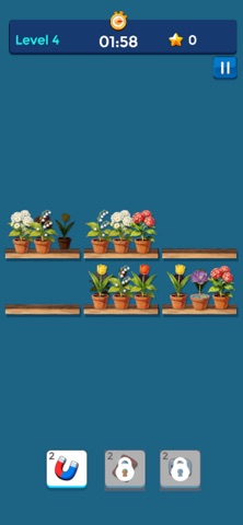 Blossom Rack: Flower Sort Screenshot 1 of 3