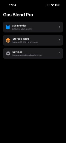 Gas Blend Pro Screenshot 2 of 3