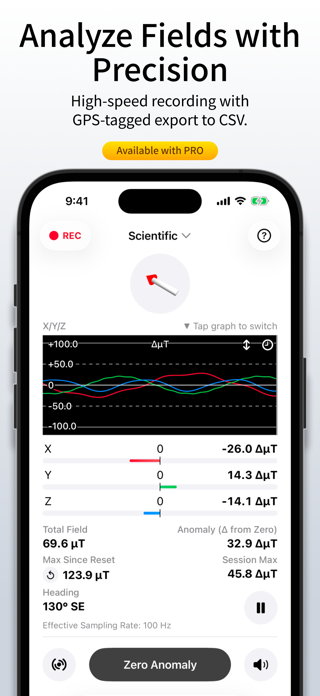 Magnetometer X Screenshot 3 of 4